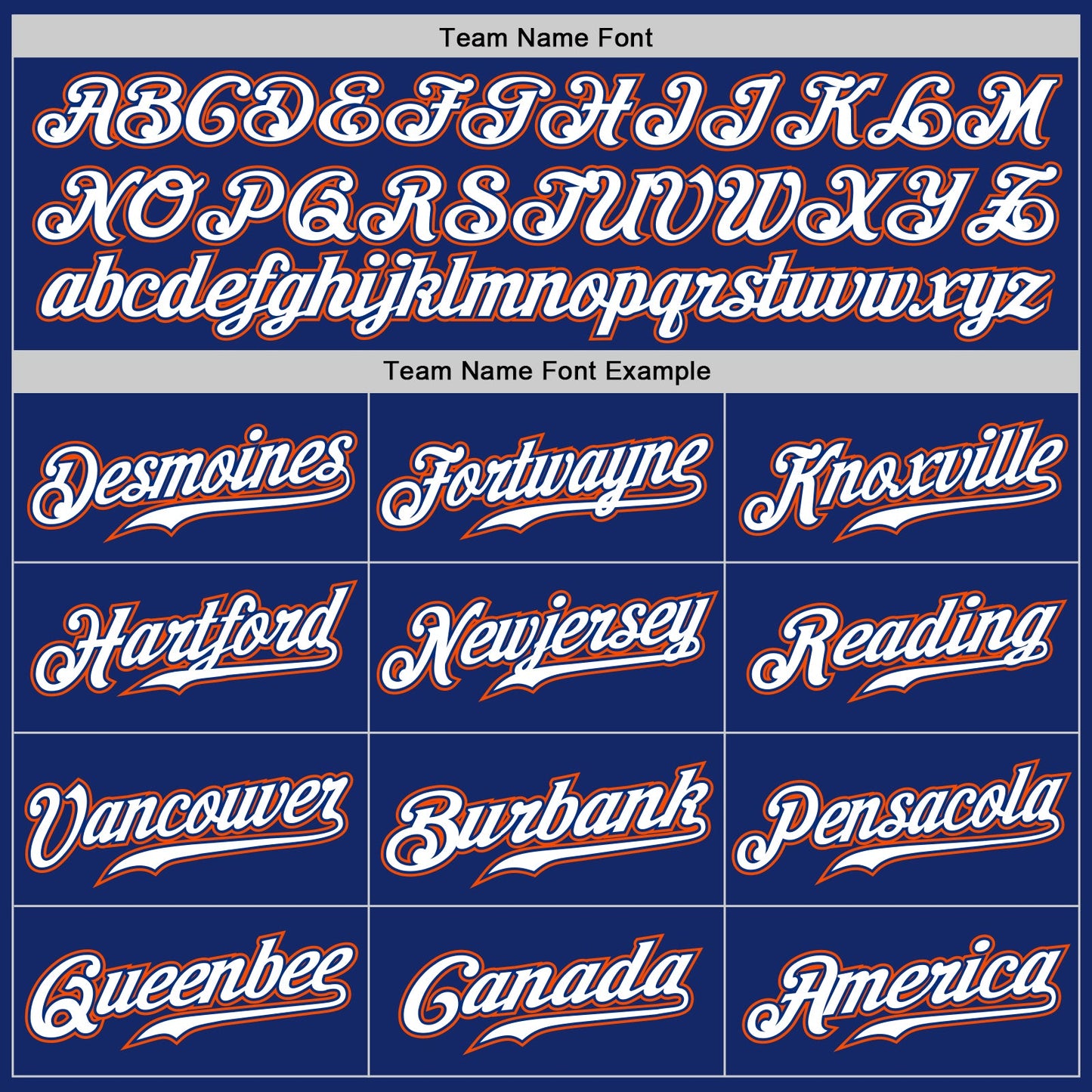 Custom Royal White-Orange Authentic Baseball Jersey - Sky-Custom
