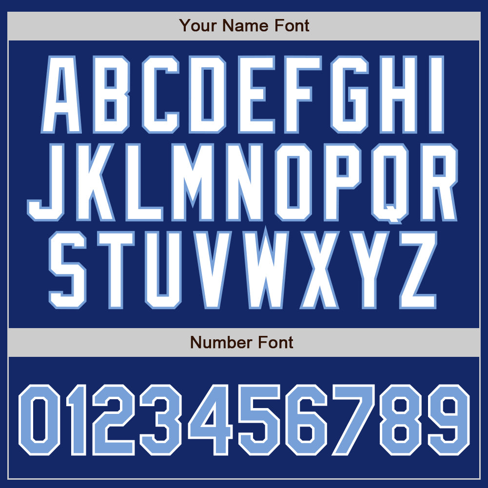 Custom Royal Light Blue Pinstripe Light Blue-White Authentic Baseball Jersey - Sky-Custom