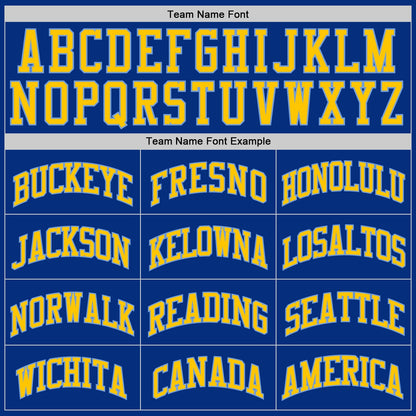 Custom Royal Gold-Light Blue Authentic Throwback Basketball Jersey - Sky-Custom