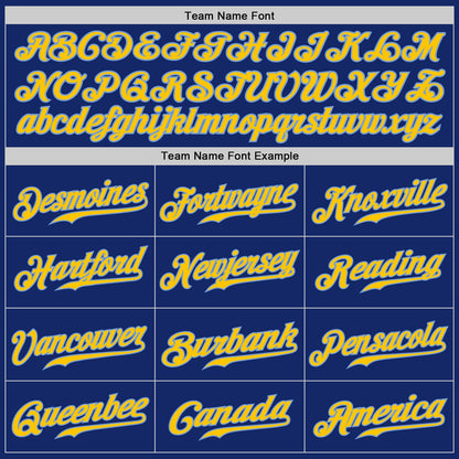 Custom Royal Gold-Light Blue Authentic Baseball Jersey - Sky-Custom