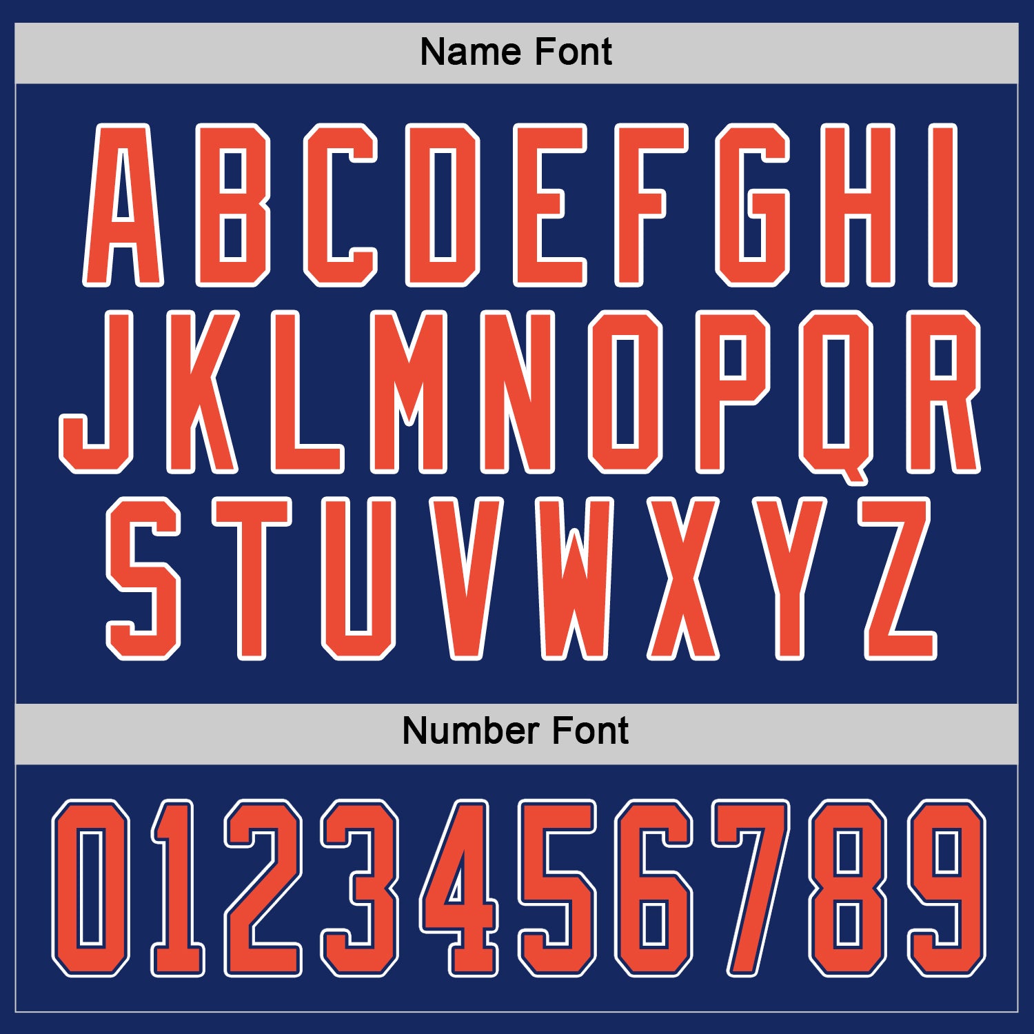Custom Royal Orange-White Hockey Jersey - Sky-Custom