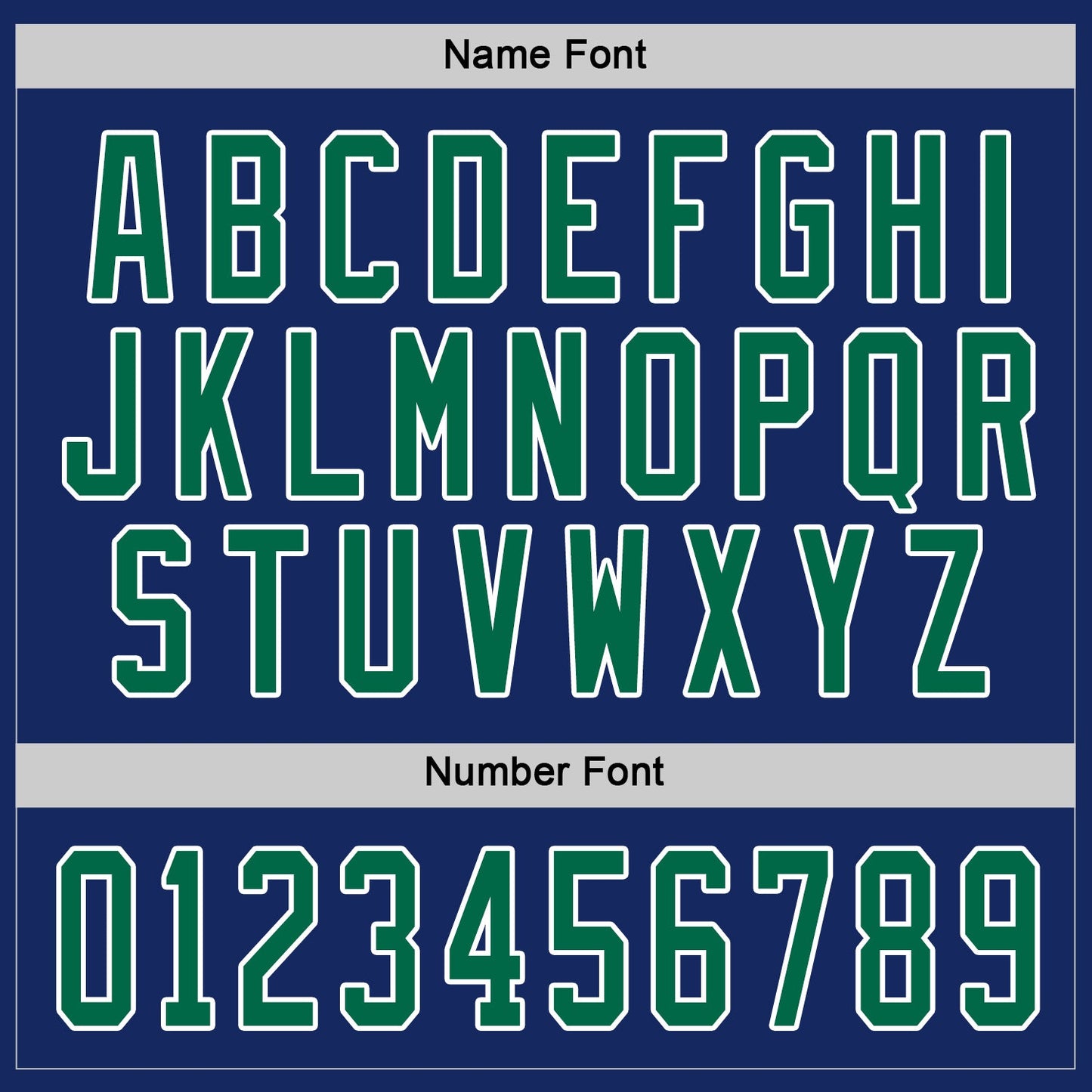 Custom Royal Kelly Green-White Hockey Jersey - Sky-Custom