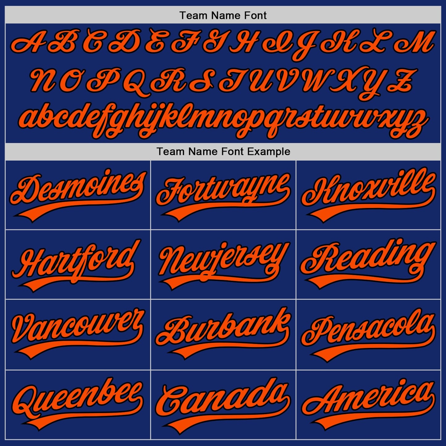 Custom Royal Orange-Black Authentic Baseball Jersey - Sky-Custom
