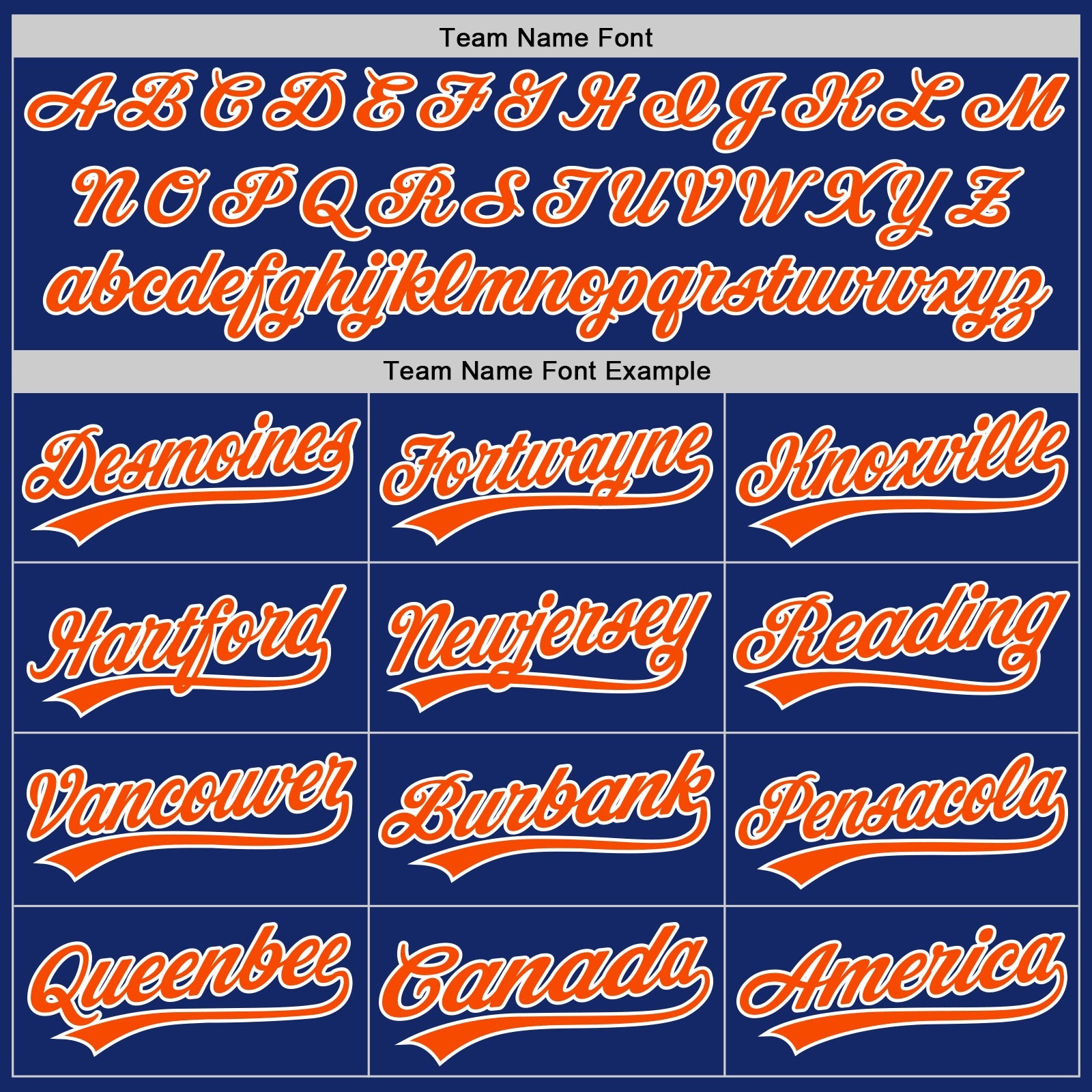 Custom Royal White Pinstripe Orange Authentic Baseball Jersey - Sky-Custom