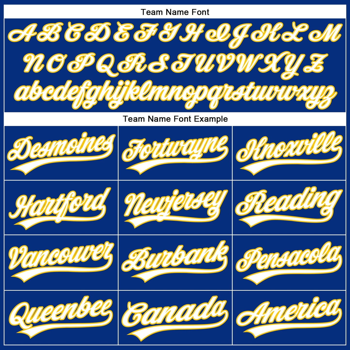Custom Royal White Pinstripe Yellow Authentic Baseball Jersey - Sky-Custom