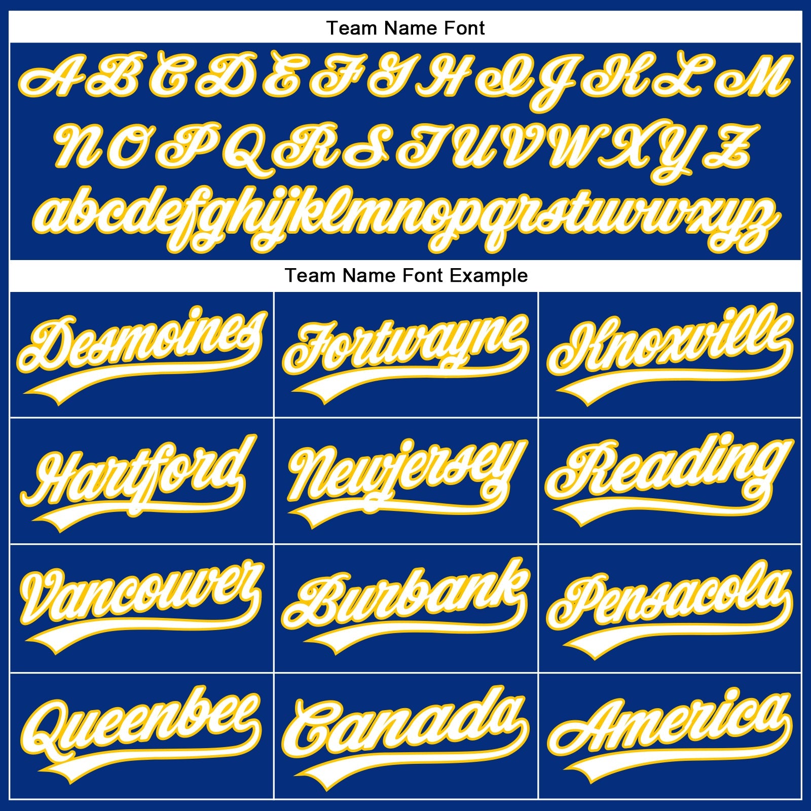 Custom Royal White Pinstripe Yellow Authentic Baseball Jersey - Sky-Custom