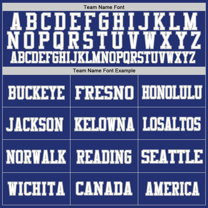 Custom Royal White-Gray Mesh Authentic Football Jersey - Sky-Custom