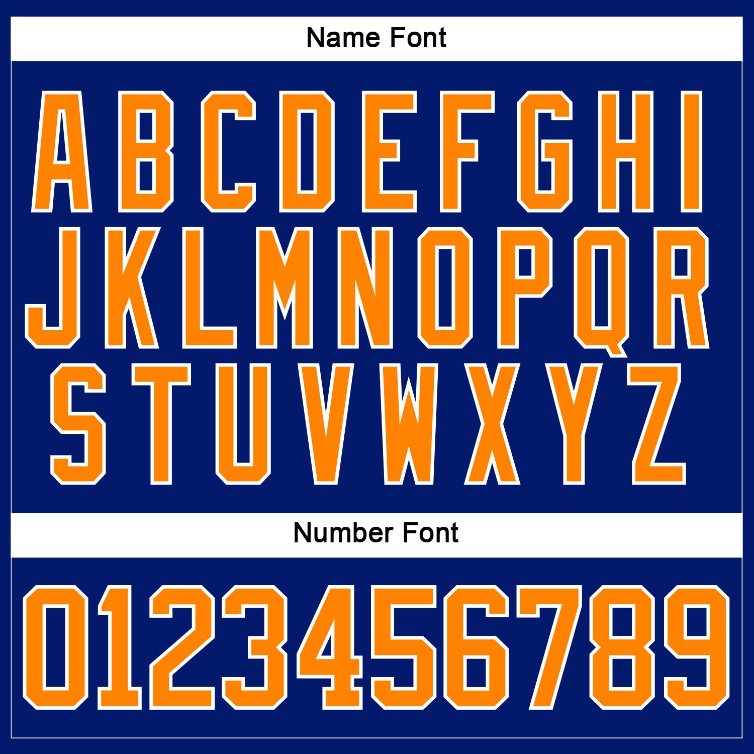 Custom Royal Bay Orange-White Hockey Lace Neck Jersey - Sky-Custom