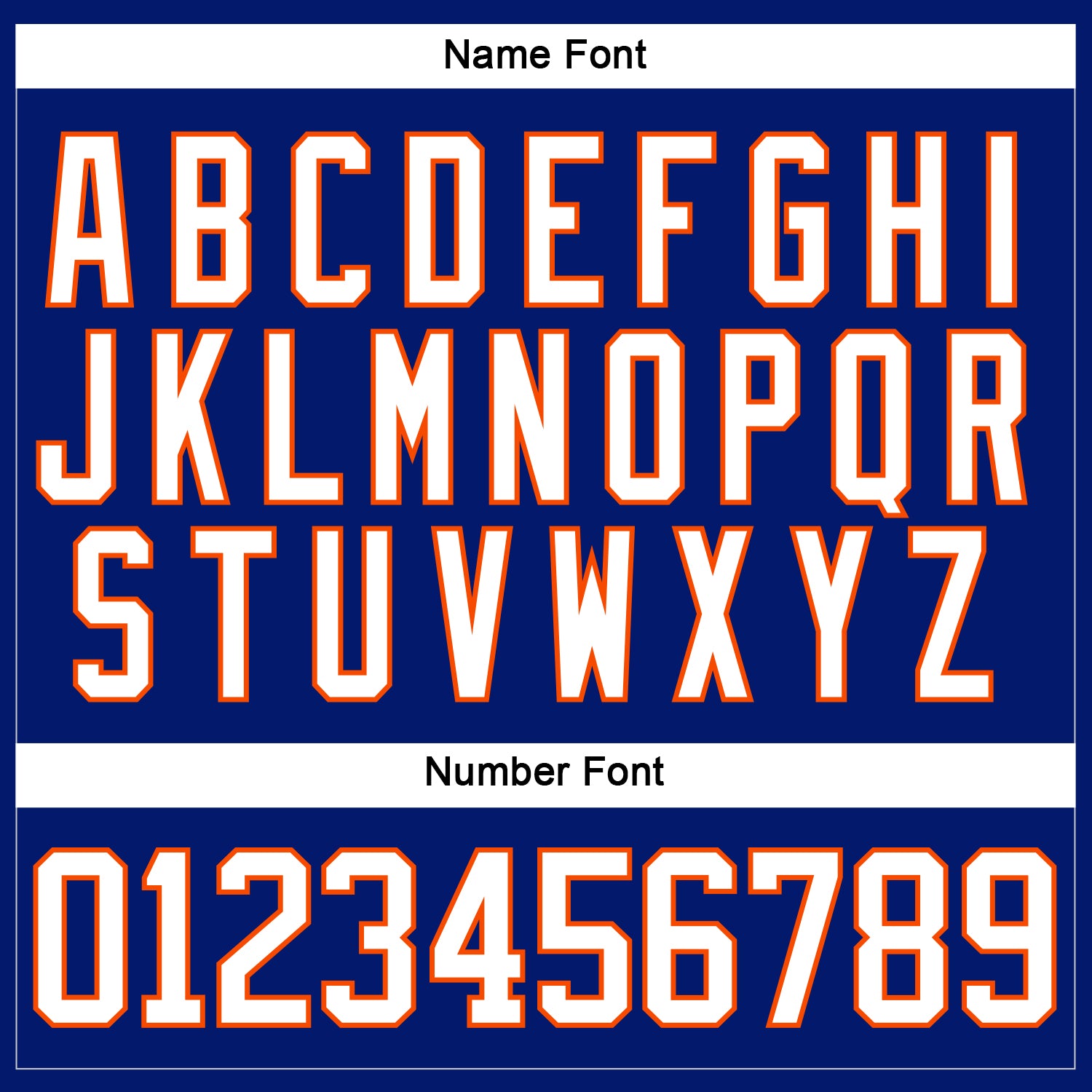 Custom Royal White-Orange Hockey Lace Neck Jersey - Sky-Custom