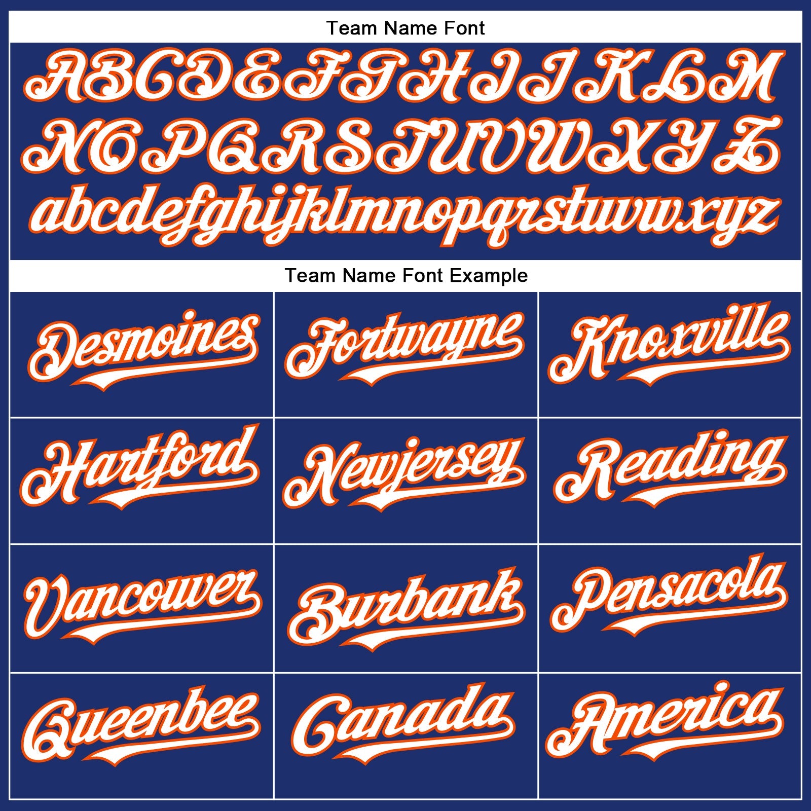 Custom Royal White-Orange Authentic Baseball Jersey - Sky-Custom