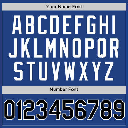 Custom Royal Black-White Authentic Throwback Baseball Jersey - Sky-Custom