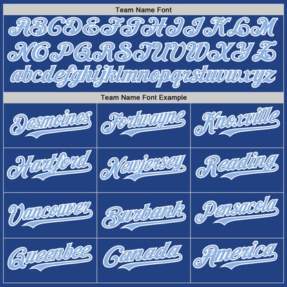 Custom Royal Light Blue-White Mesh Authentic Throwback Baseball Jersey - Sky-Custom