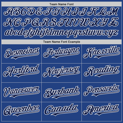 Custom Royal Gray-Navy Mesh Authentic Throwback Baseball Jersey - Sky-Custom