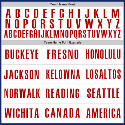 Custom Royal White-Red Authentic Baseball Jersey - Sky-Custom