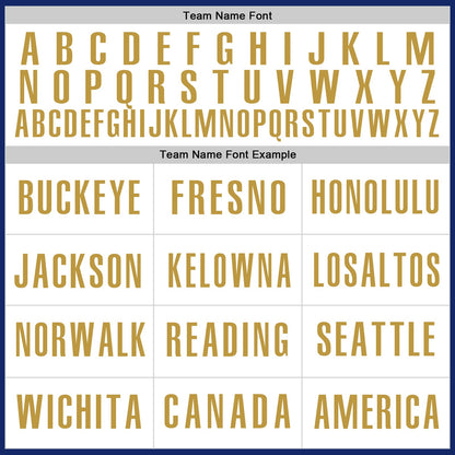 Custom Royal White-Old Gold Authentic Baseball Jersey - Sky-Custom