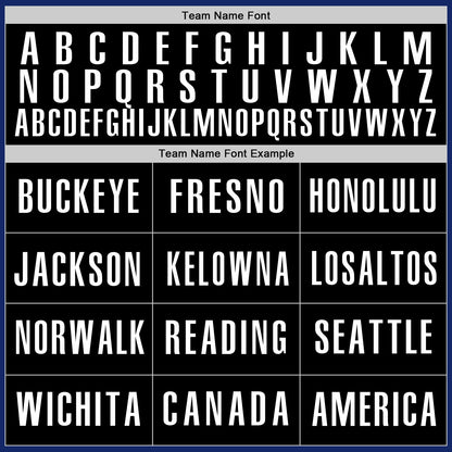 Custom Royal Black-White Authentic Baseball Jersey - Sky-Custom