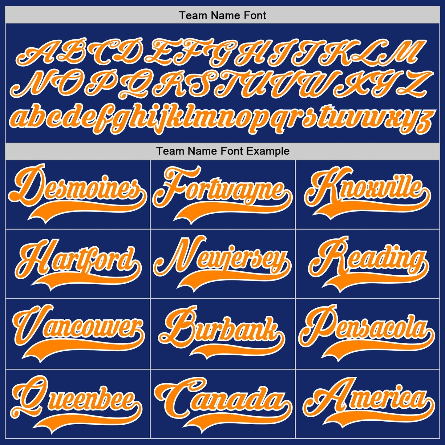Custom Royal Bay Orange-White Hockey Lace Neck Jersey - Sky-Custom