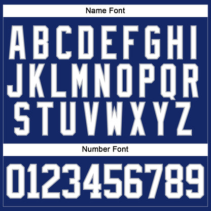 Custom Royal White-Gray Hockey Lace Neck Jersey - Sky-Custom