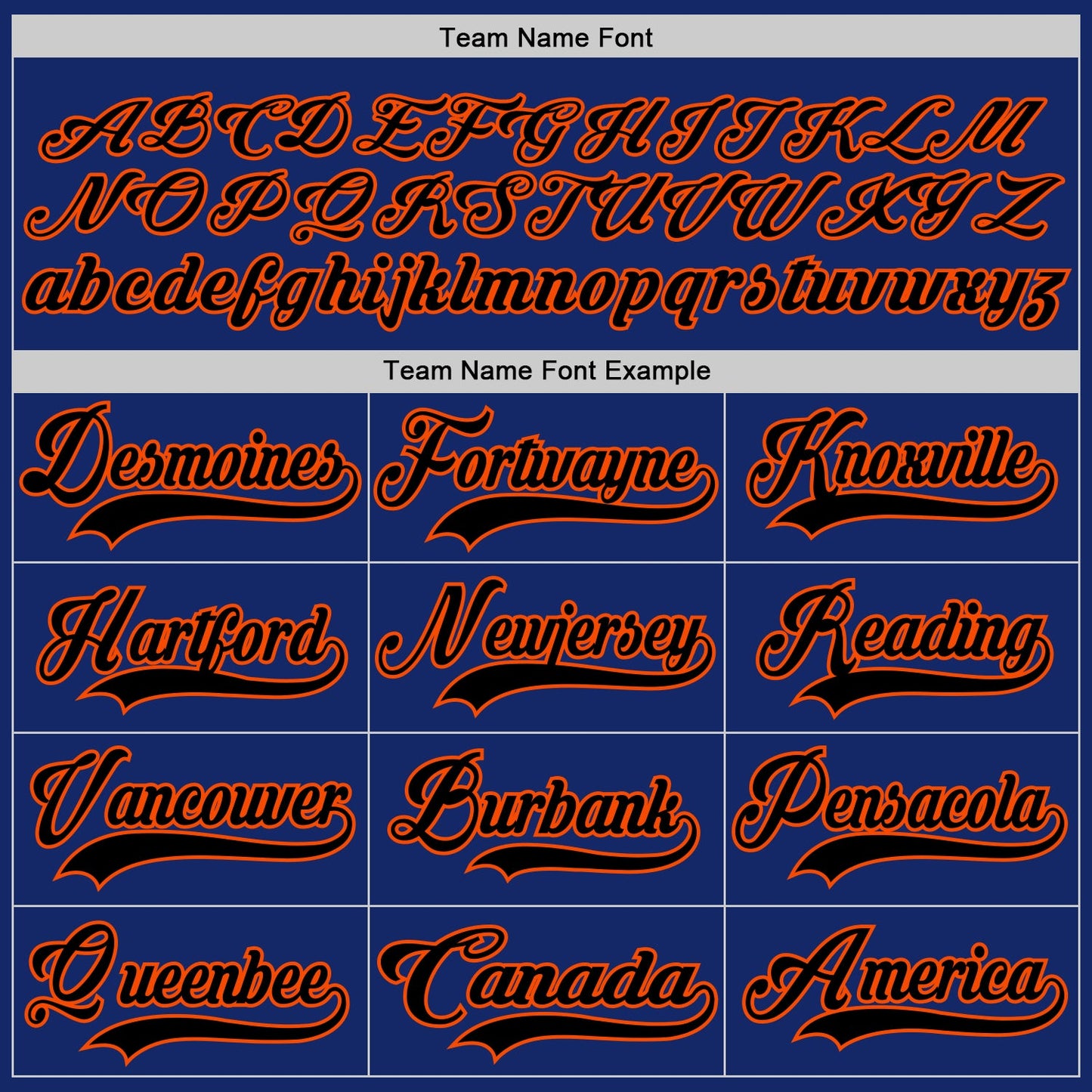 Custom Royal Black-Orange Hockey Lace Neck Jersey - Sky-Custom
