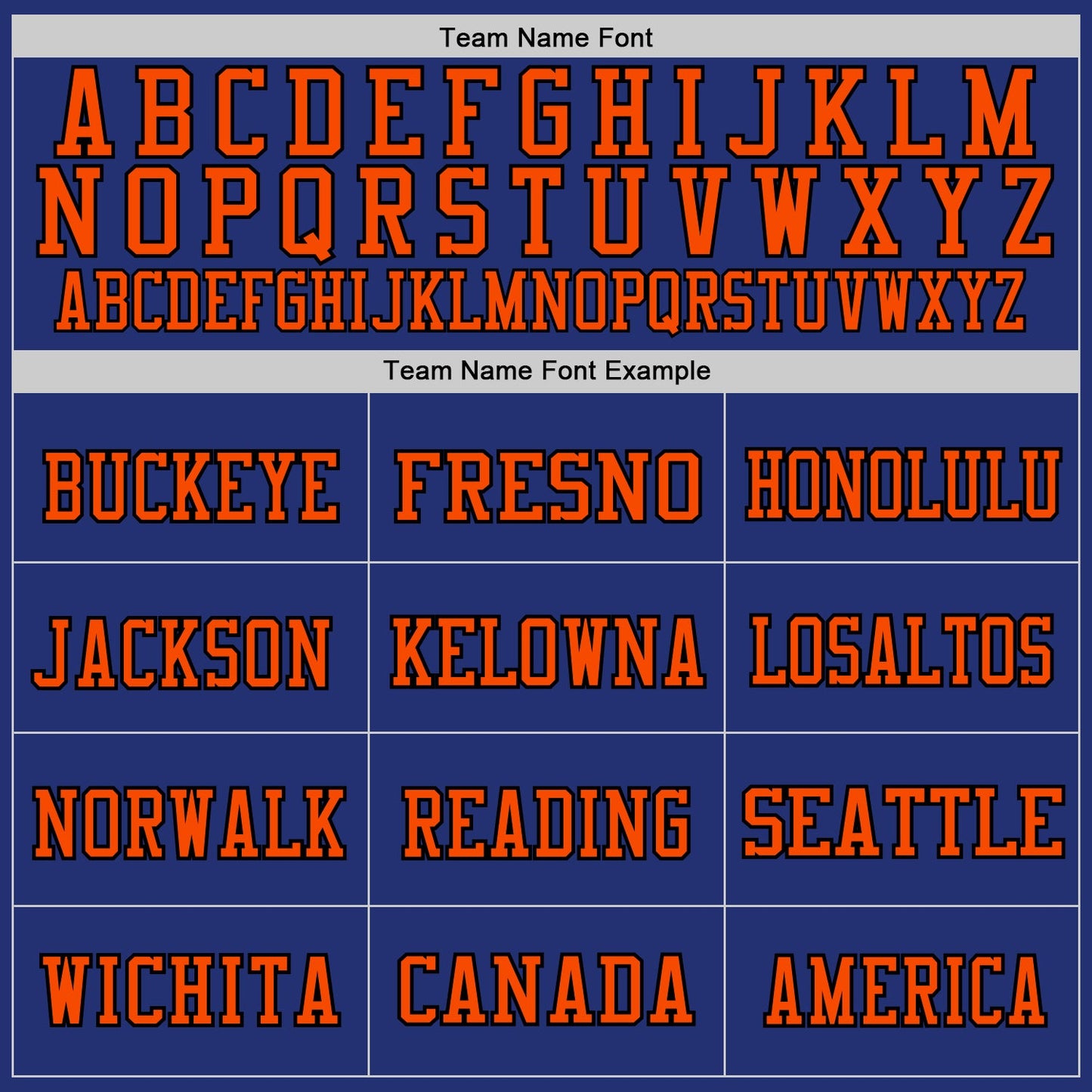 Custom Royal Orange-Black Mesh Authentic Throwback Football Jersey - Sky-Custom