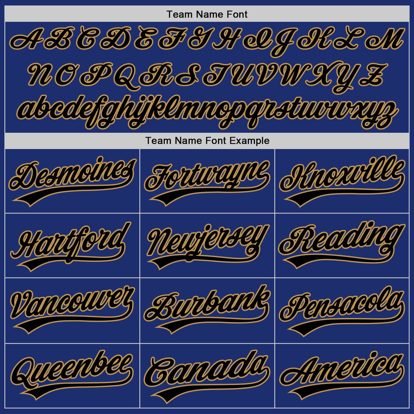 Custom Royal Black-Old Gold Authentic Throwback Baseball Jersey - Sky-Custom