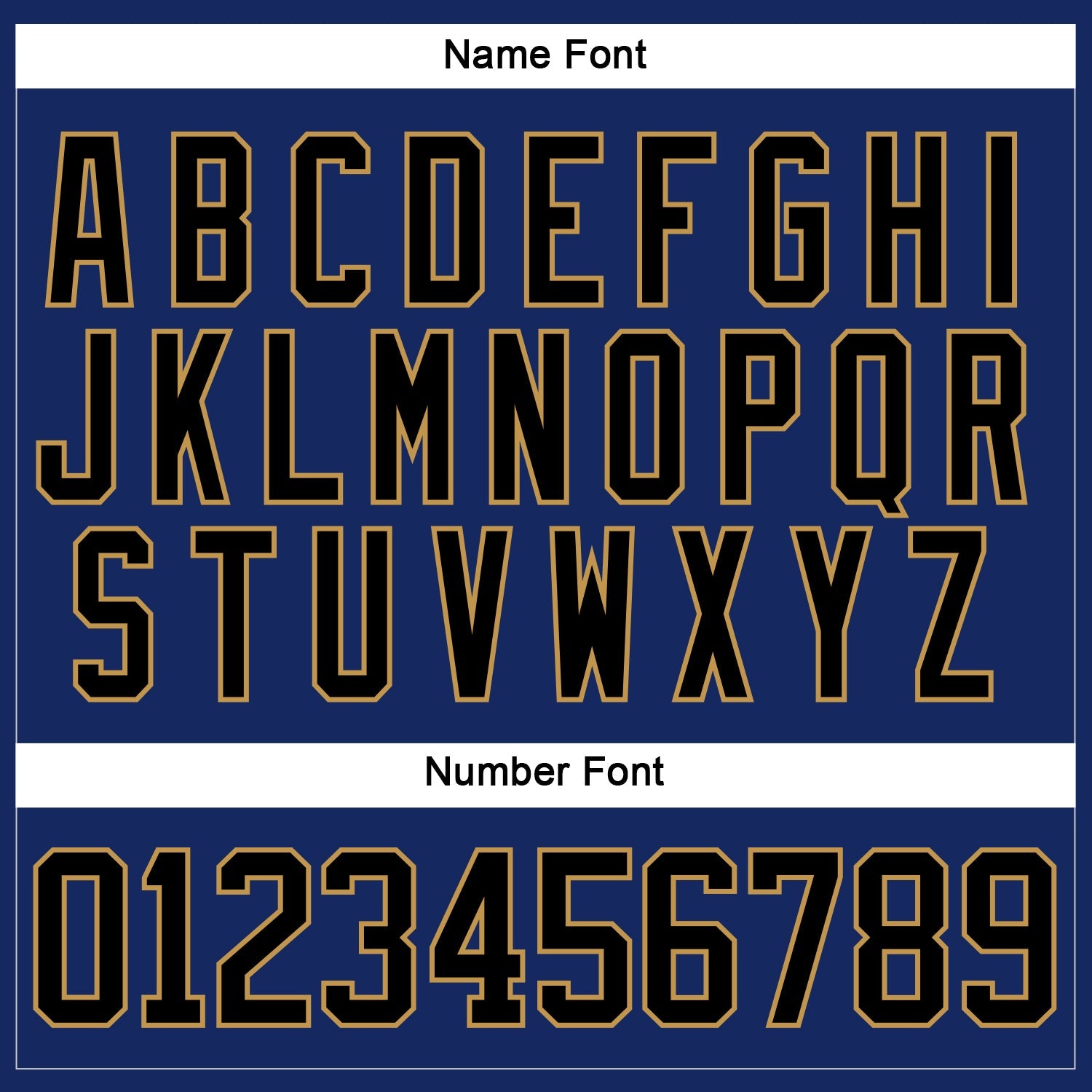 Custom Royal Black-Old Gold Hockey Jersey - Sky-Custom