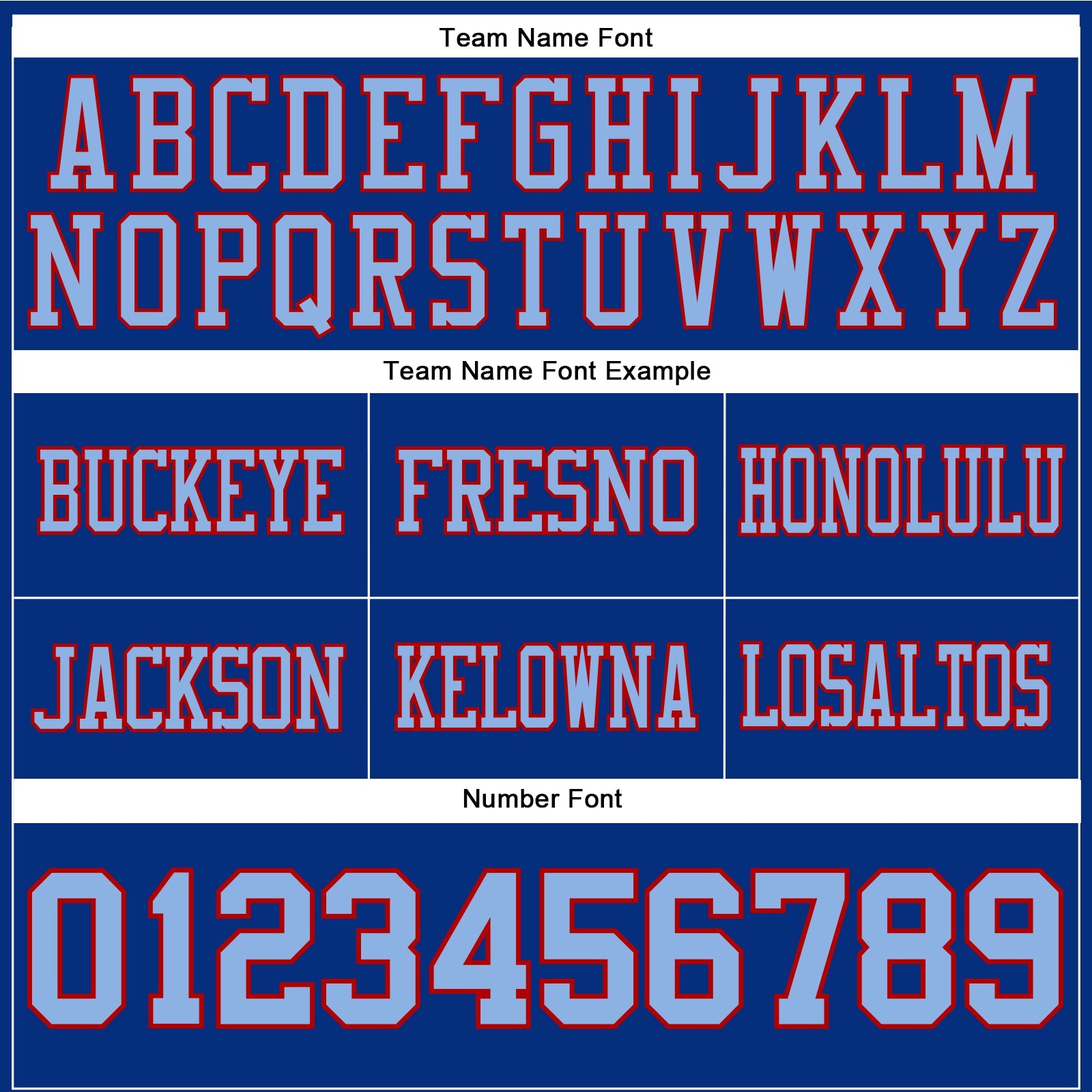 Custom Royal Light Blue-Red Mesh Authentic Football Jersey - Sky-Custom