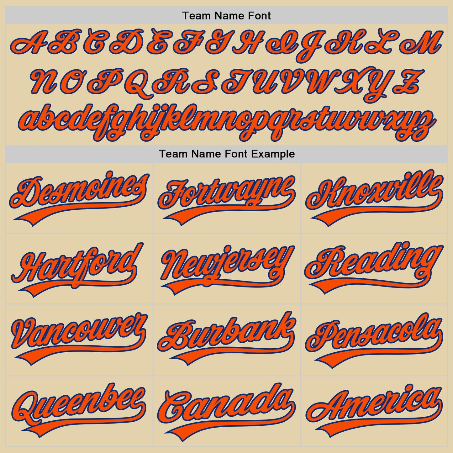 Custom Sand Orange-Royal Authentic Baseball Jersey - Sky-Custom