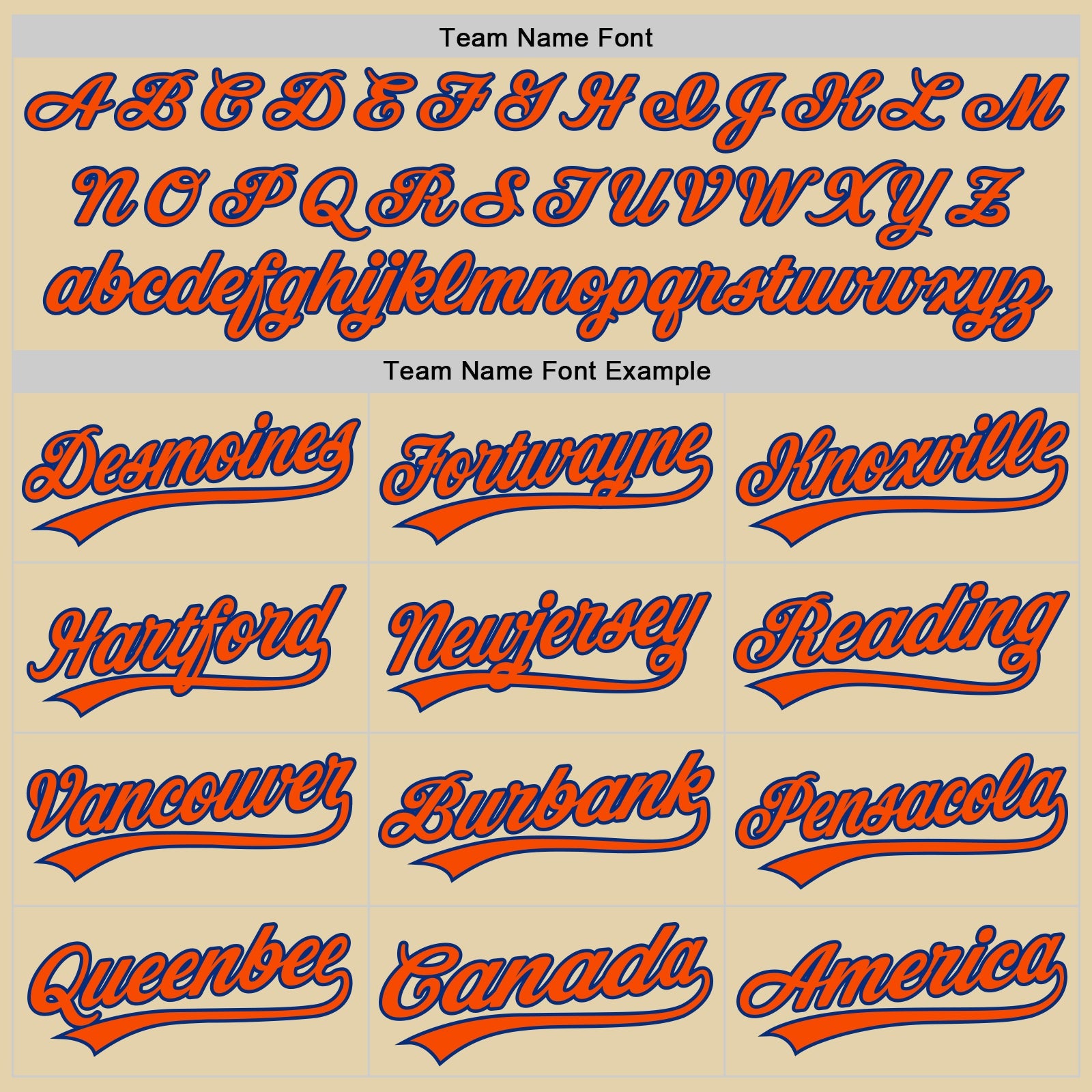 Custom Sand Orange-Royal Authentic Baseball Jersey - Sky-Custom