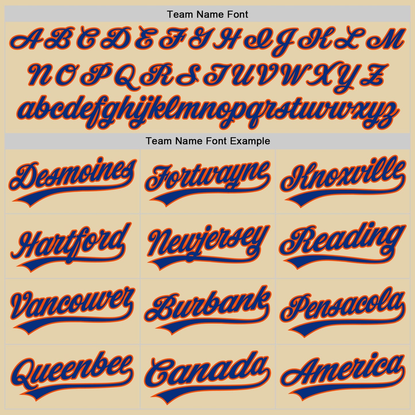 Custom Sand Royal-Orange Authentic Baseball Jersey - Sky-Custom