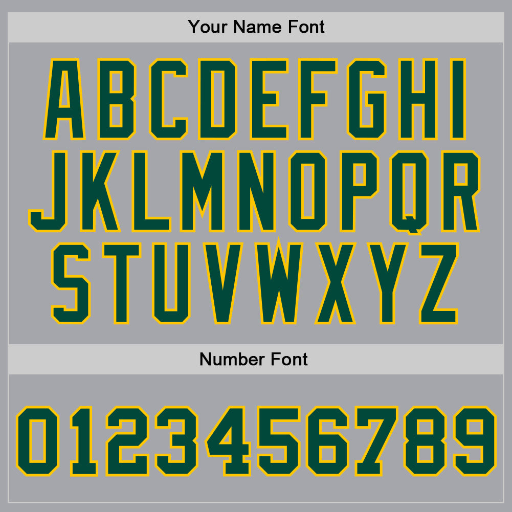 Custom Gray Green-Gold Authentic Throwback Basketball Jersey - Sky-Custom