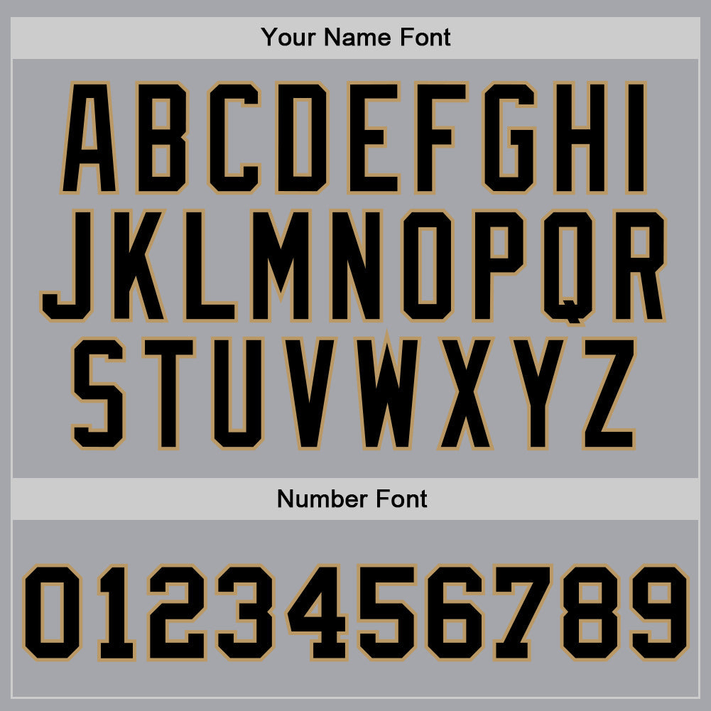 Custom Gray Black-Old Gold Authentic Throwback Basketball Jersey - Sky-Custom