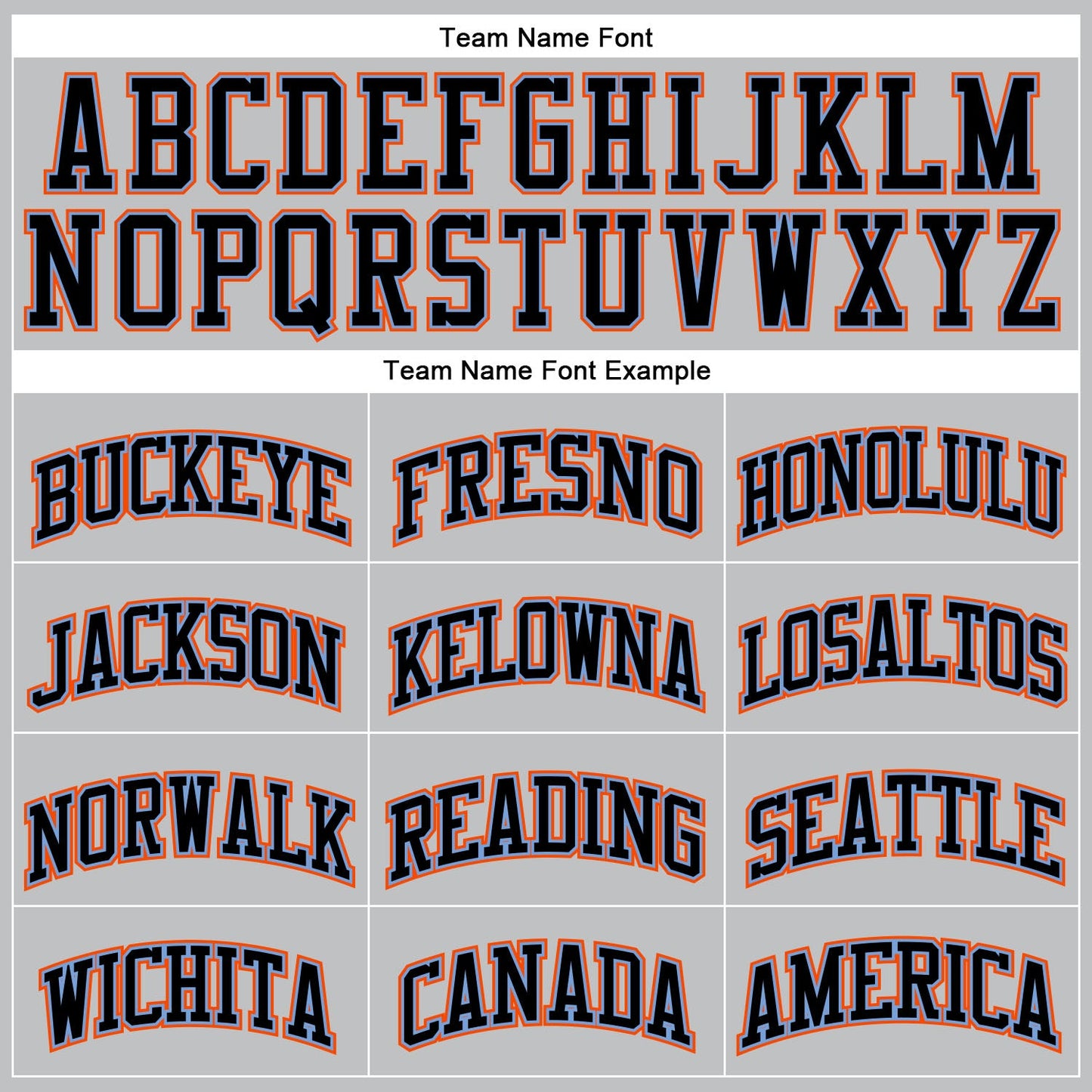 Custom Gray Black Powder Blue-Orange Authentic Throwback Basketball Jersey - Sky-Custom