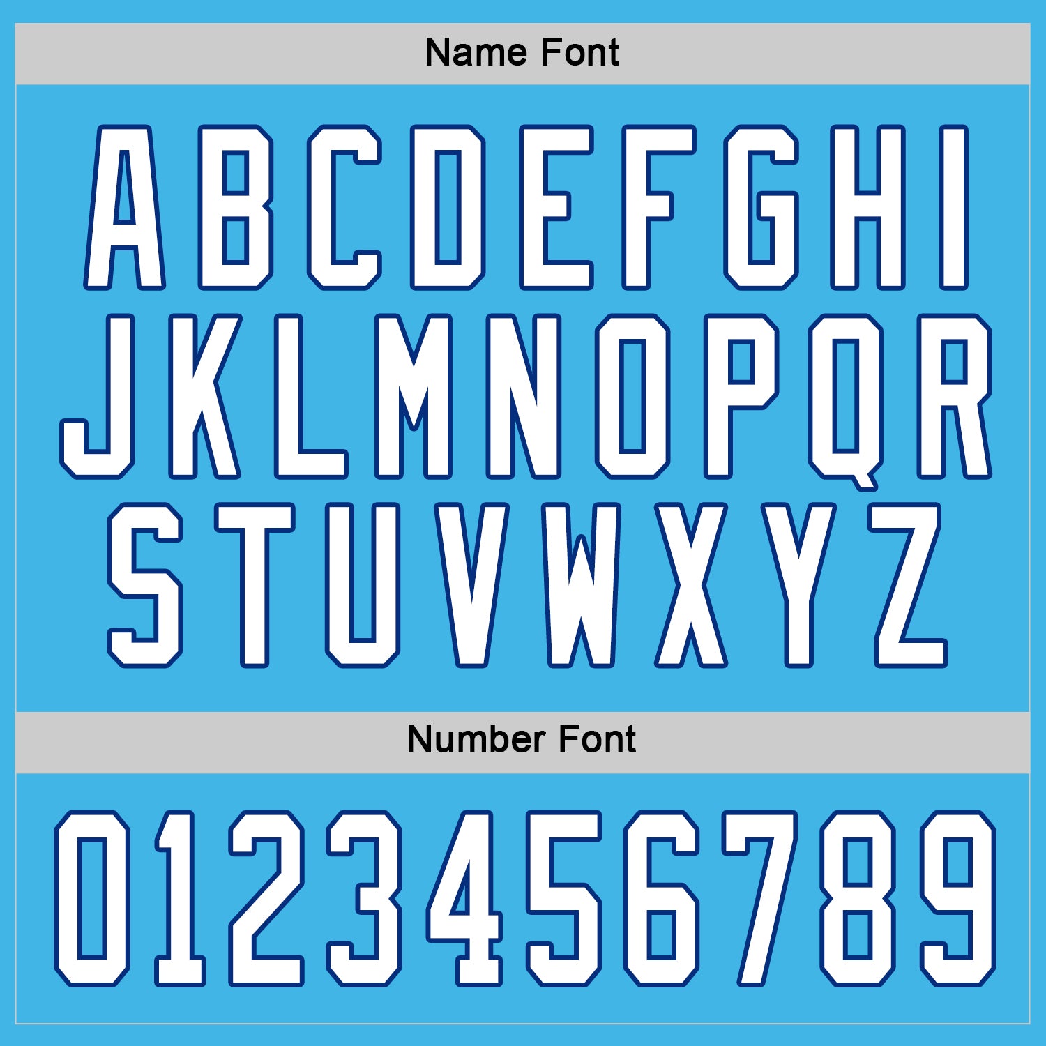 Custom Sky Blue White-Royal Hockey Jersey - Sky-Custom