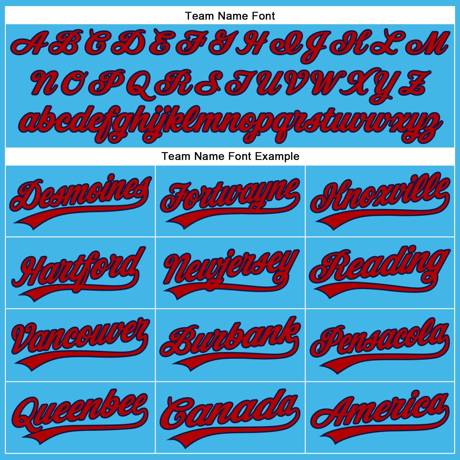 Custom Sky Blue Red-Navy Authentic Baseball Jersey - Sky-Custom