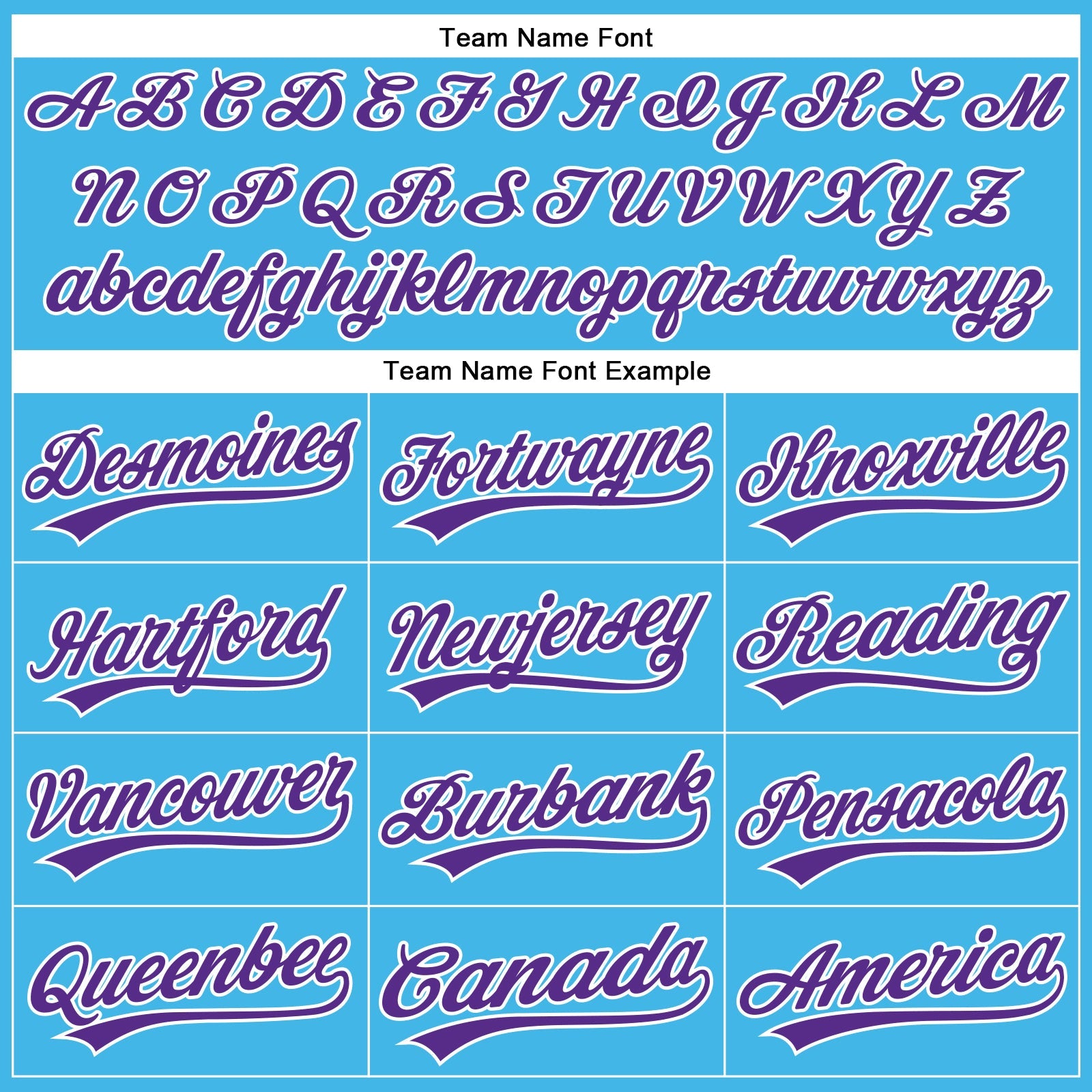 Custom Sky Blue Purple-White Authentic Baseball Jersey - Sky-Custom