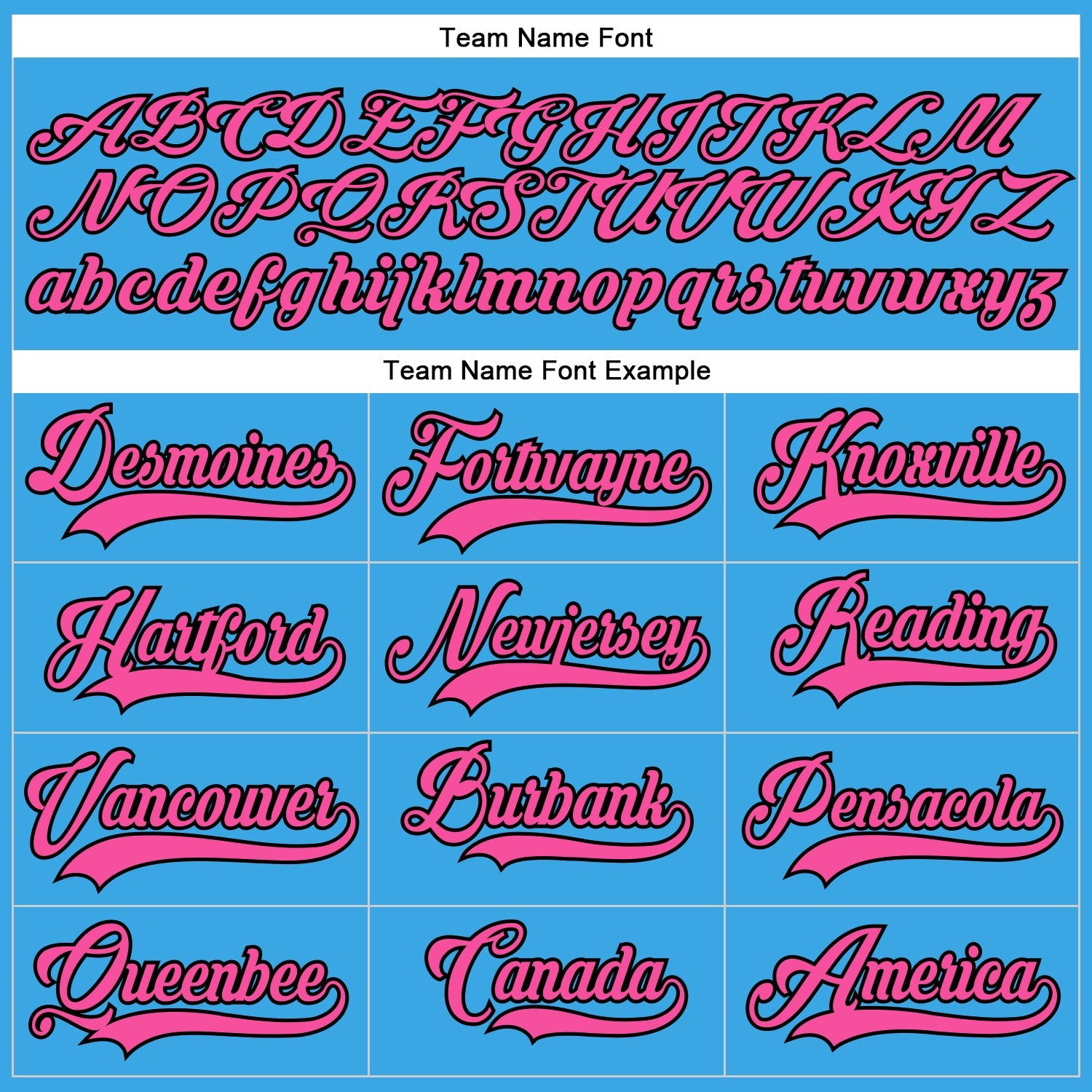Custom Sky Blue Pink-Black Hockey Lace Neck Jersey - Sky-Custom