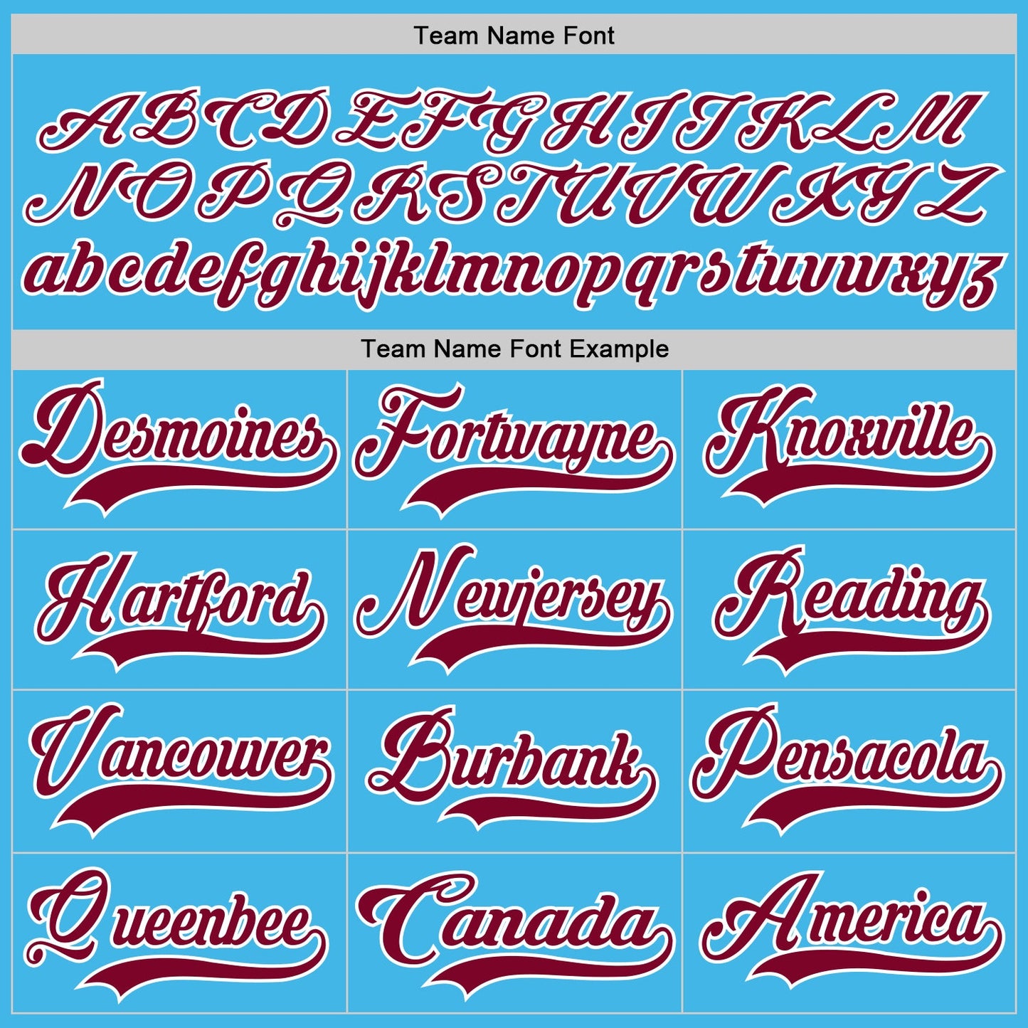 Custom Sky Blue Maroon-White Hockey Lace Neck Jersey - Sky-Custom