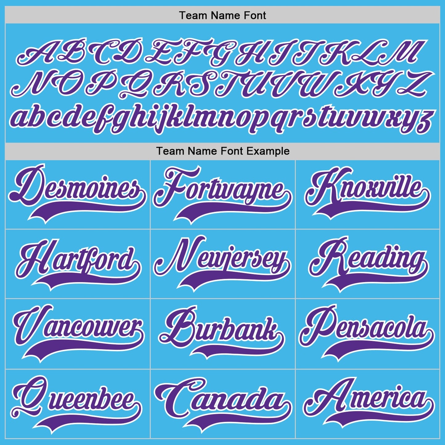 Custom Sky Blue Purple-White Hockey Lace Neck Jersey - Sky-Custom