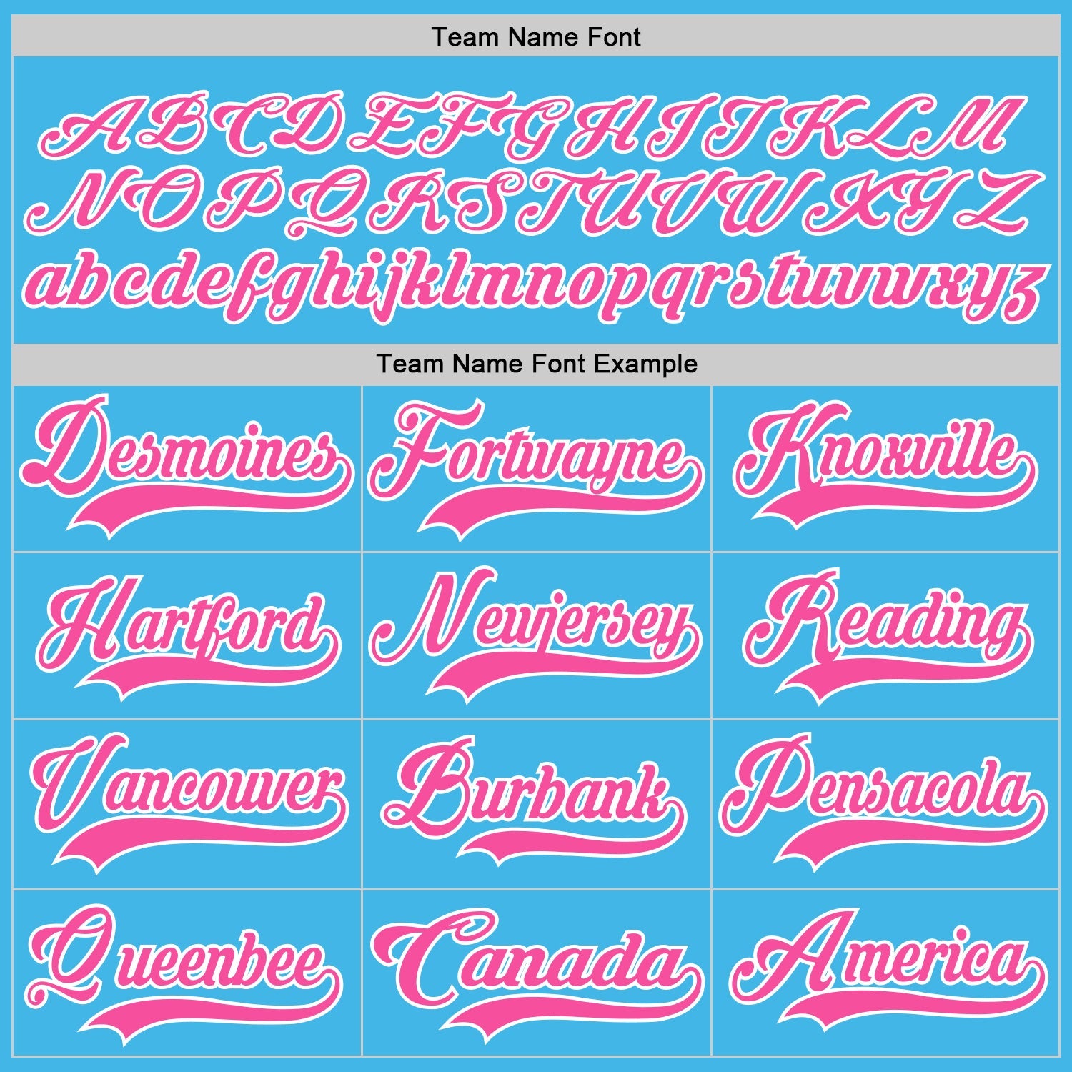 Custom Sky Blue Pink-White Hockey Lace Neck Jersey - Sky-Custom