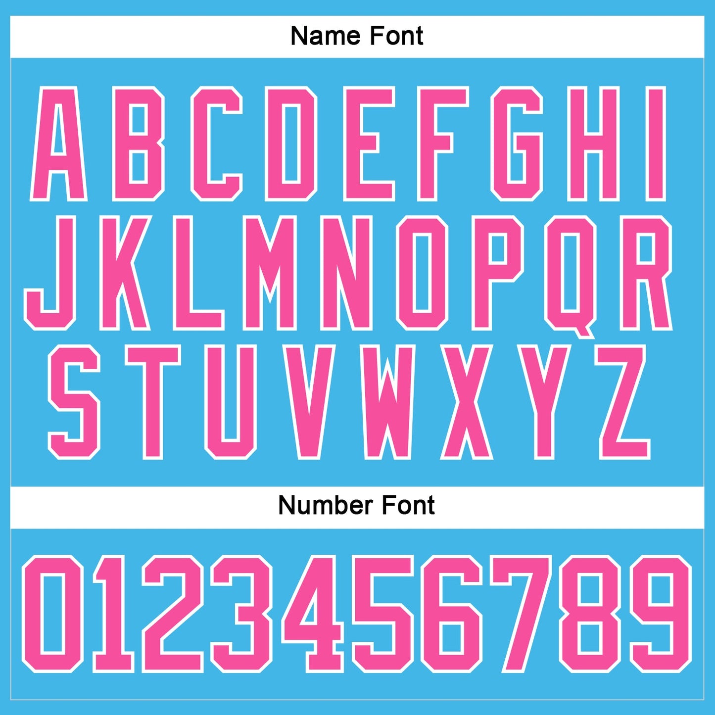 Custom Sky Blue Pink-White Hockey Lace Neck Jersey - Sky-Custom