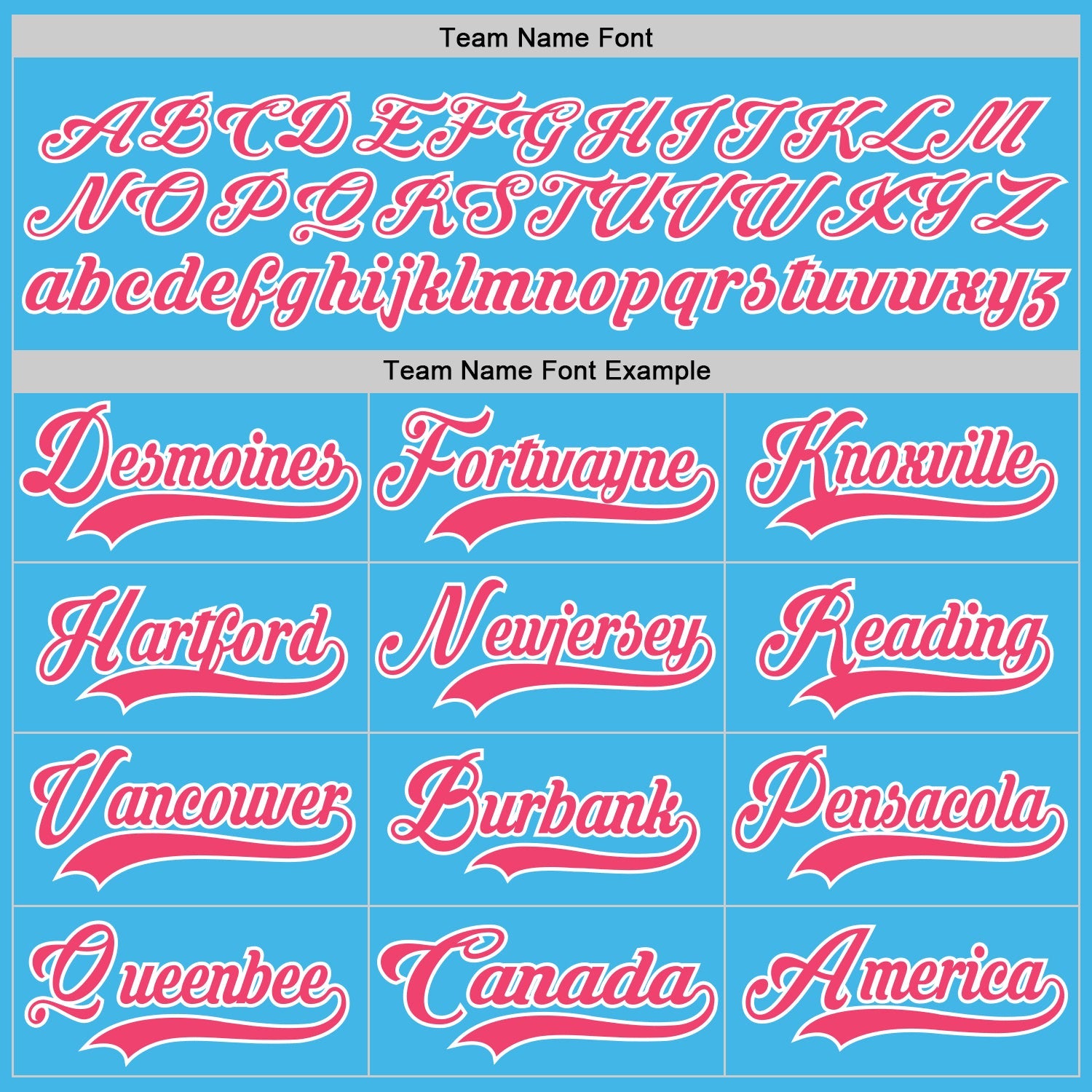 Custom Sky Blue Neon Pink-White Hockey Lace Neck Jersey - Sky-Custom