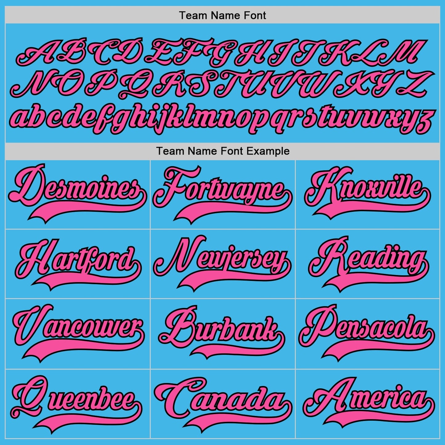 Custom Sky Blue Pink-Black Hockey Lace Neck Jersey - Sky-Custom