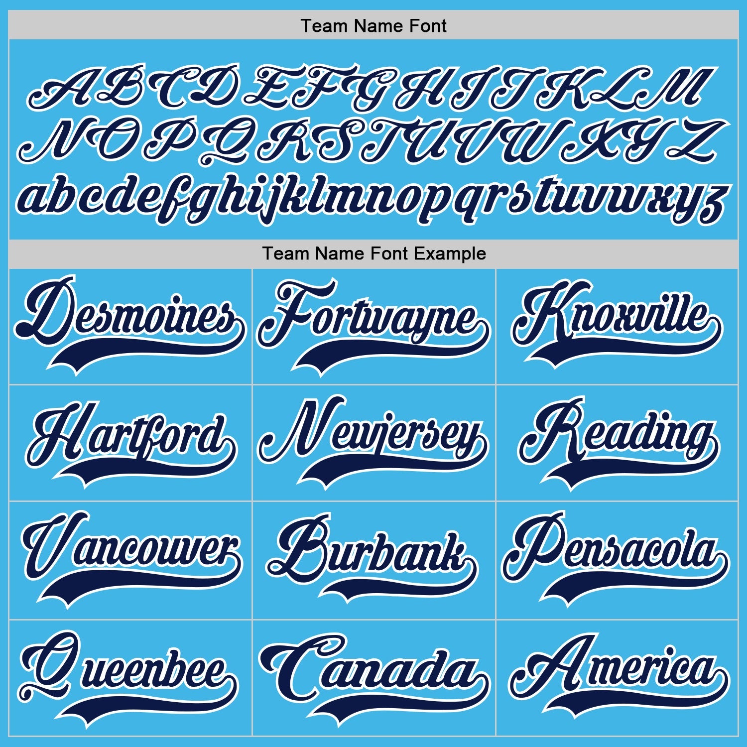 Custom Sky Blue Navy-White Hockey Jersey - Sky-Custom