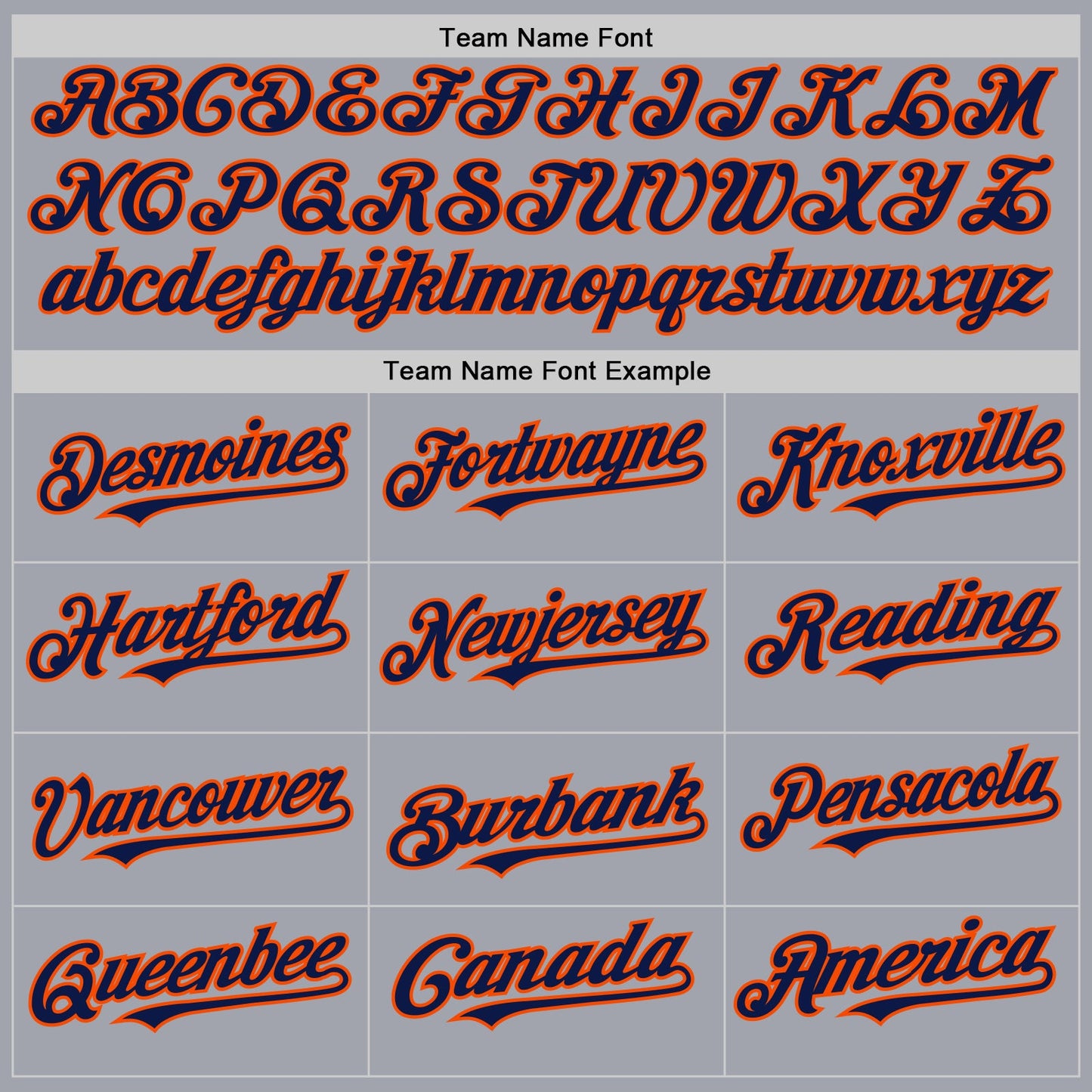 Custom Gray Navy Pinstripe Orange Authentic Sleeveless Baseball Jersey - Sky-Custom