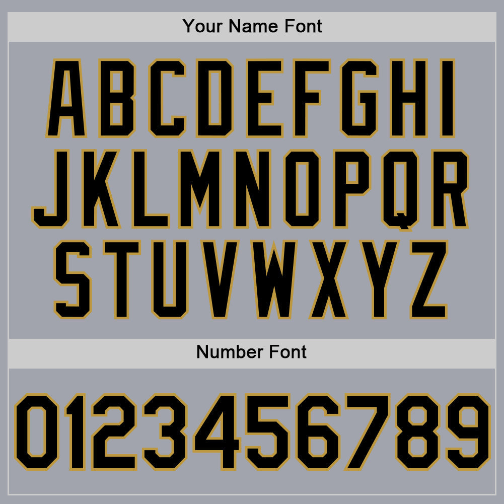 Custom Gray Black-Old Gold Authentic Sleeveless Baseball Jersey - Sky-Custom