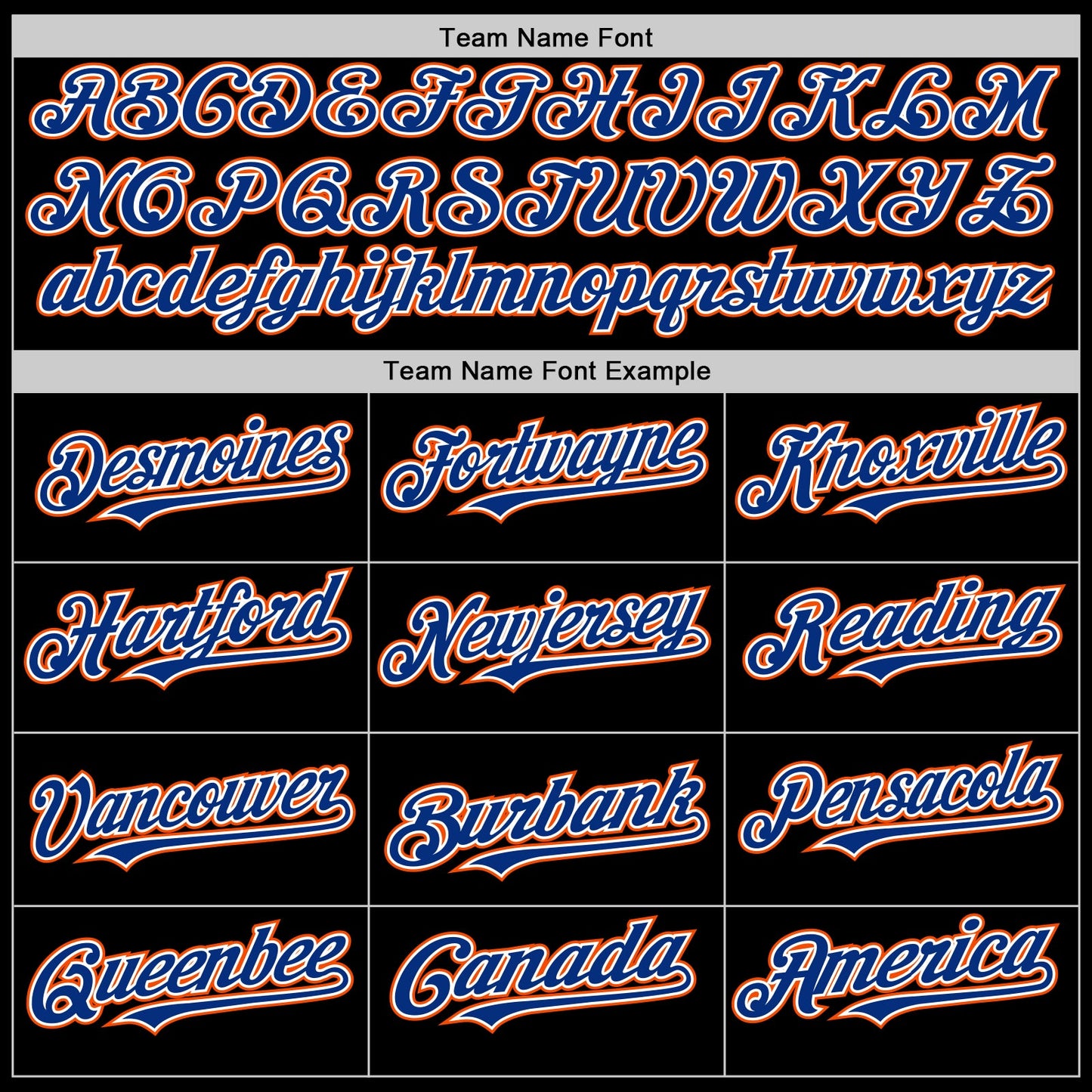 Custom Black Royal-Orange Authentic Sleeveless Baseball Jersey - Sky-Custom