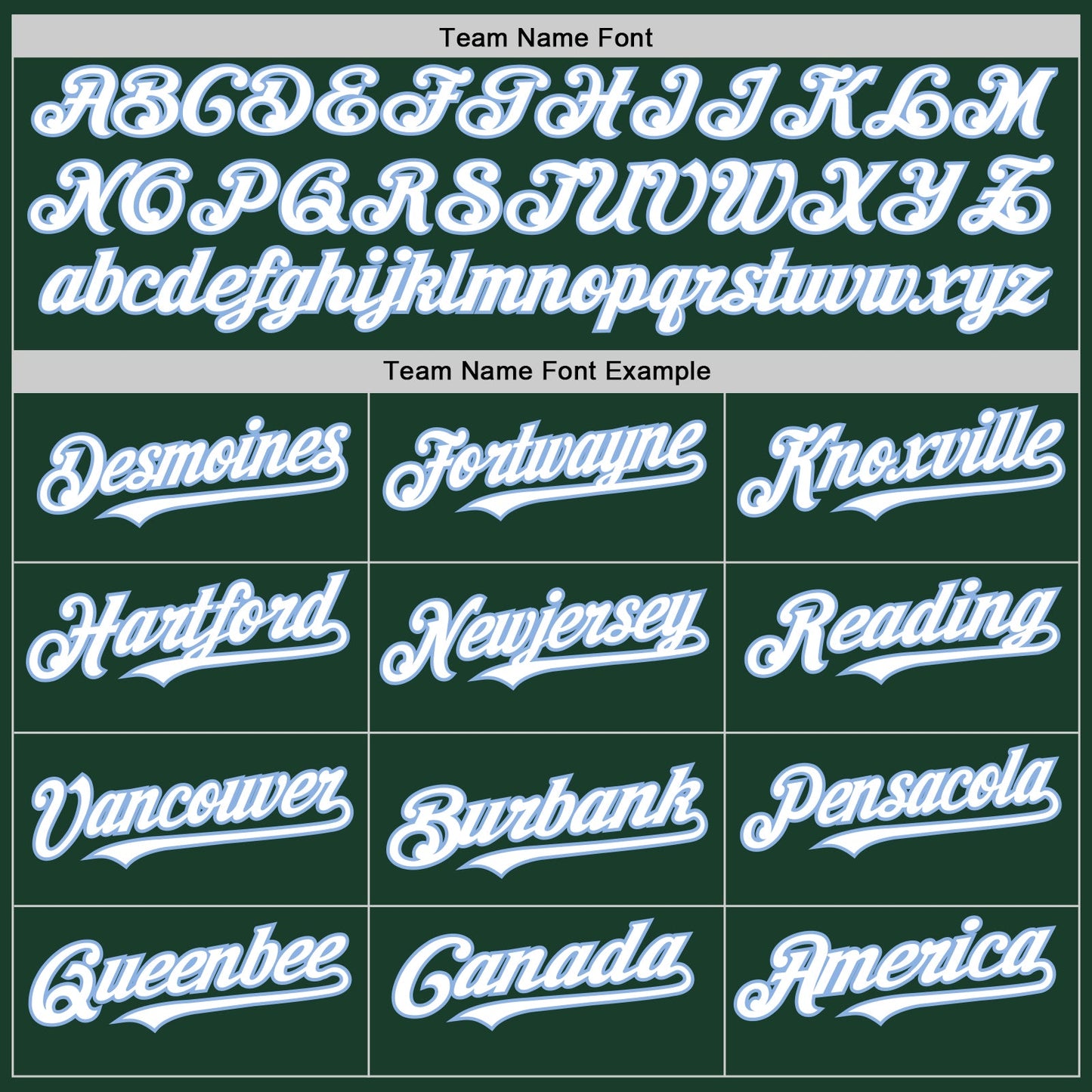 Custom Green White-Light Blue Authentic Sleeveless Baseball Jersey - Sky-Custom