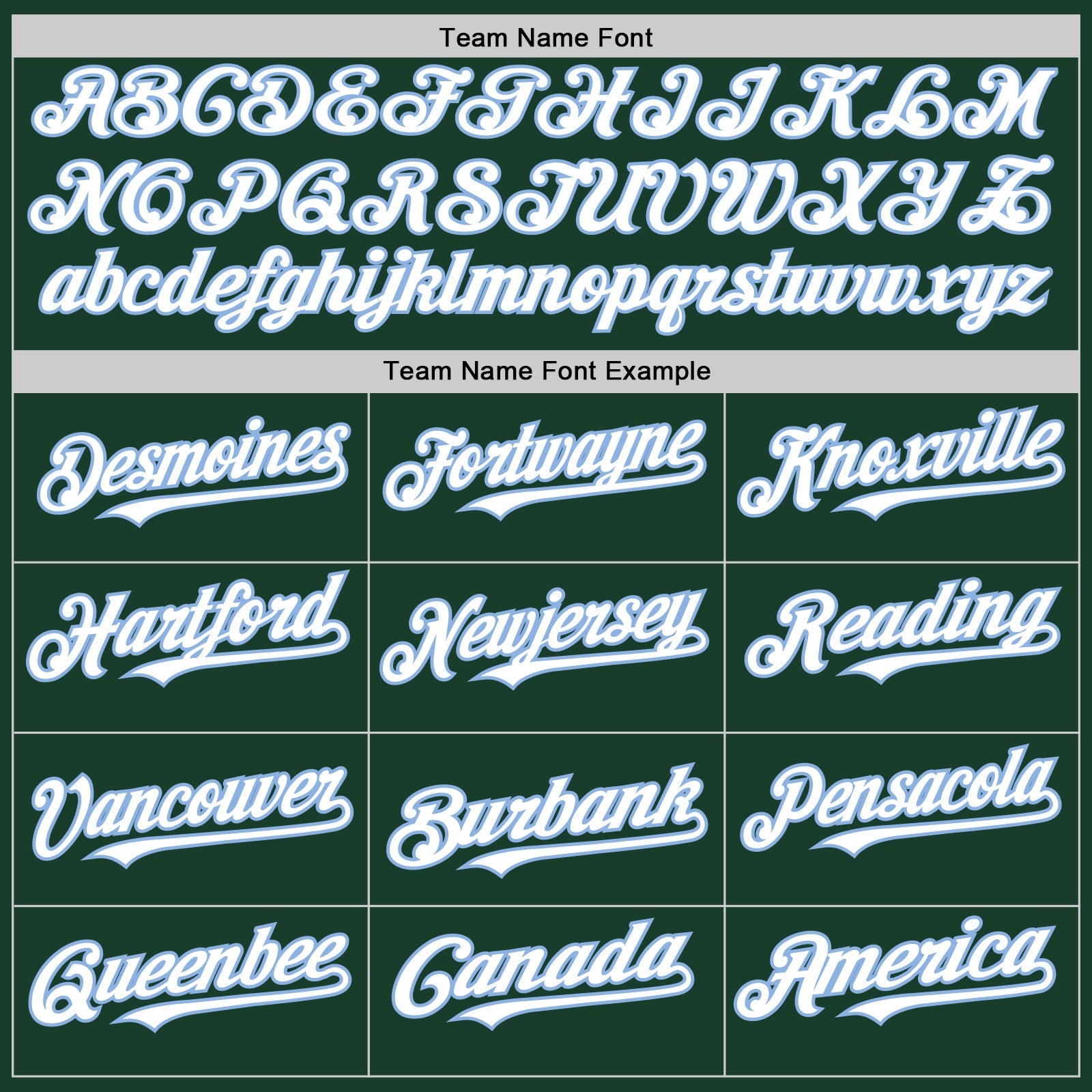 Custom Green White-Light Blue Authentic Sleeveless Baseball Jersey - Sky-Custom