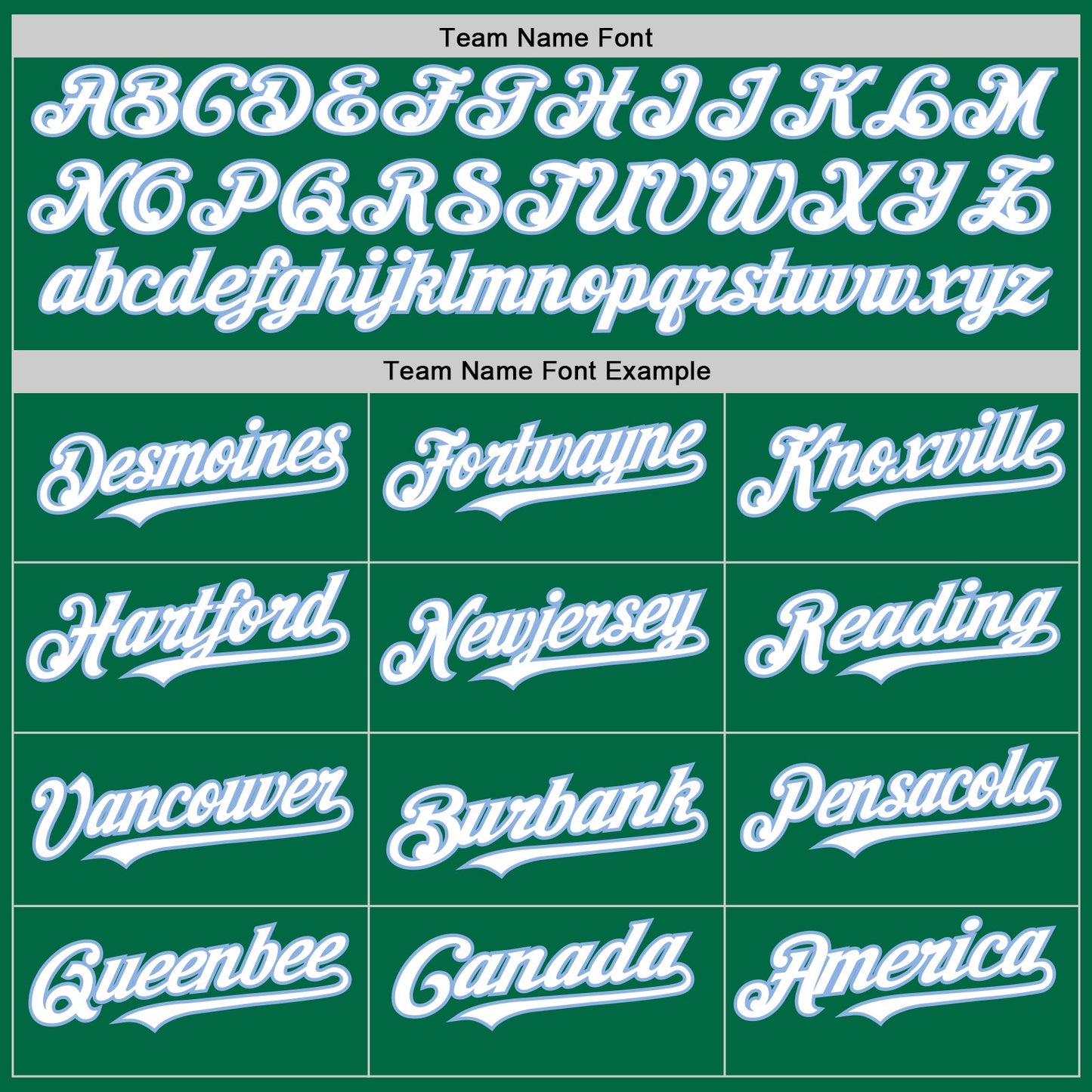 Custom Kelly Green White-Light Blue Authentic Sleeveless Baseball Jersey - Sky-Custom